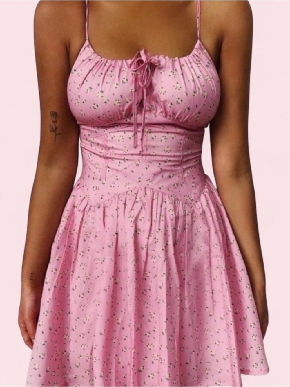 Tiger Mist Pinup Floral Retro Mini Dress
